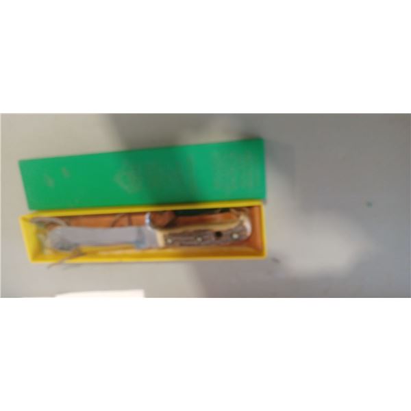 HANDMADE PUMA 6377 WHITE HUNTER KNIFE C/W SHEATH AND BOX MADE IN GERMANY