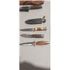 Image 2 : 2 HUNTING AND ONE THROWING KNIVES