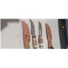 Image 1 : TWO SOLINGER HUNTING KNIVES MODEL B-6 AND 808  C/W  SHEATH