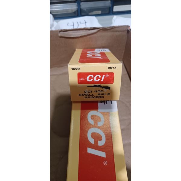 1000 CCI 400 SMALL RIFLE PRIMERS