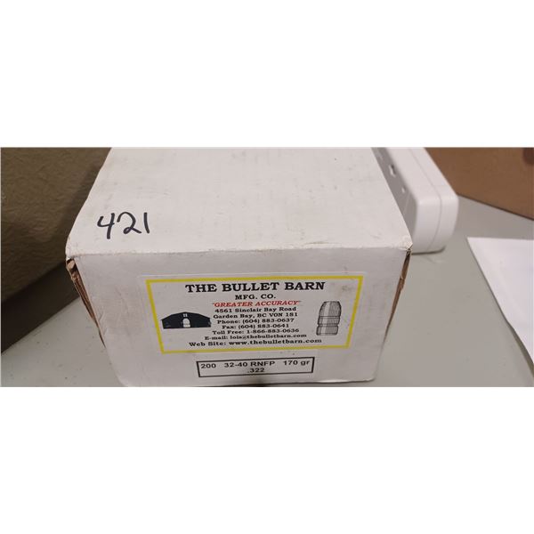 THE BULLET BARN  APPROX. 170  32/40 170 GRAIN WAD CUTTERS RNFP BULLETS
