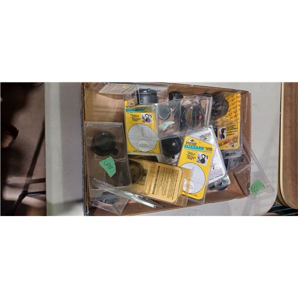 BOX OF ASSORTED SCOPE COVERS