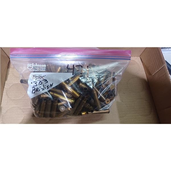 3 LBS OF 303 BRITISH BRASS