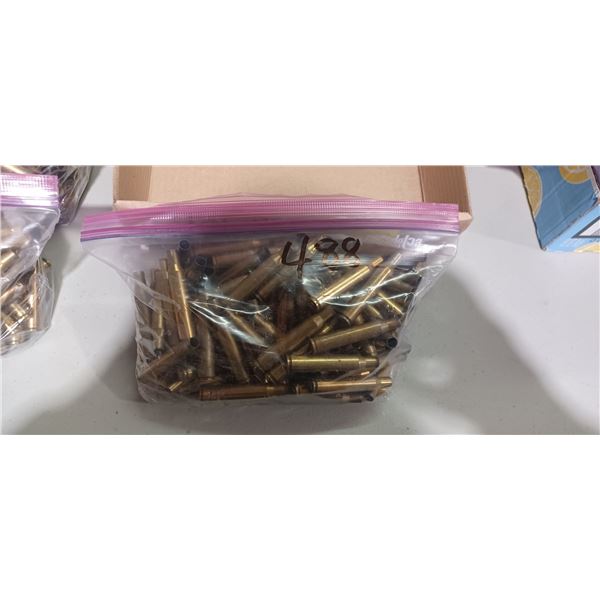 APPROX 130 ROUNDS OF 270 BRASS