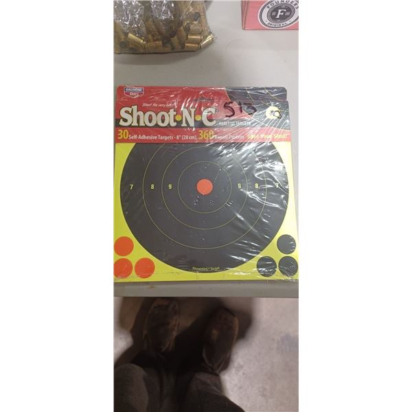 NEW SHOOT-N-C 30 SELF ADHESIVE TARGETS