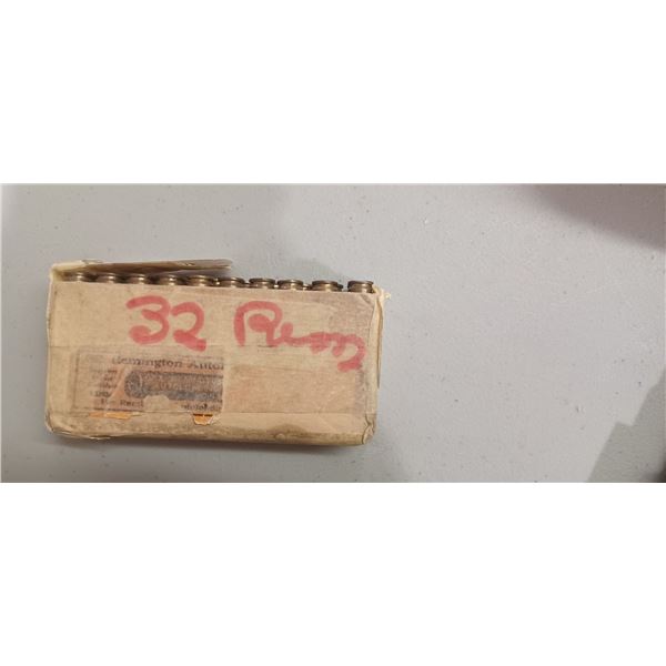 20 ROUNDS 32 REMINGTON AMMO