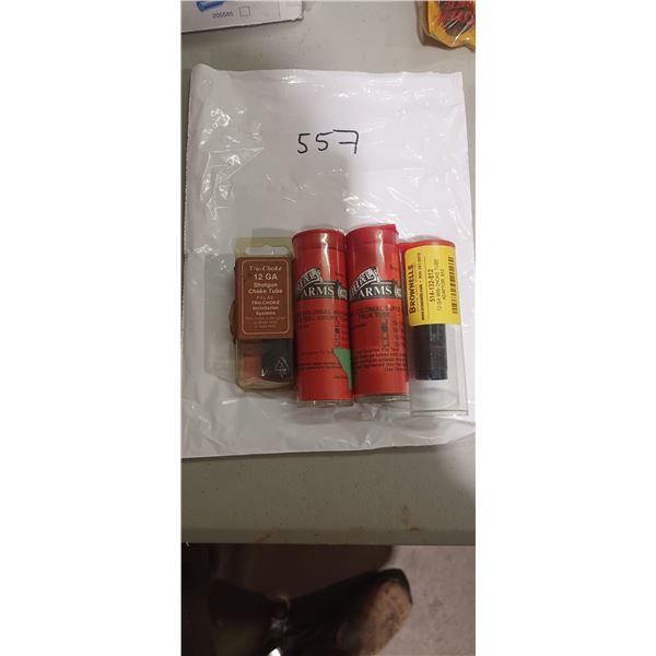 FOUR ASSORTED 12GA CHOKES