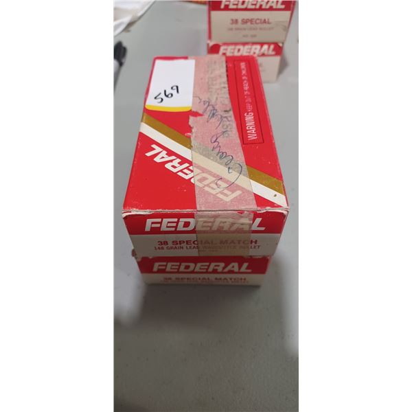 100 ROUNDS OF 38 SPECIAL  HAND LOADS PAL REQUIRED AND NO SHIPPING