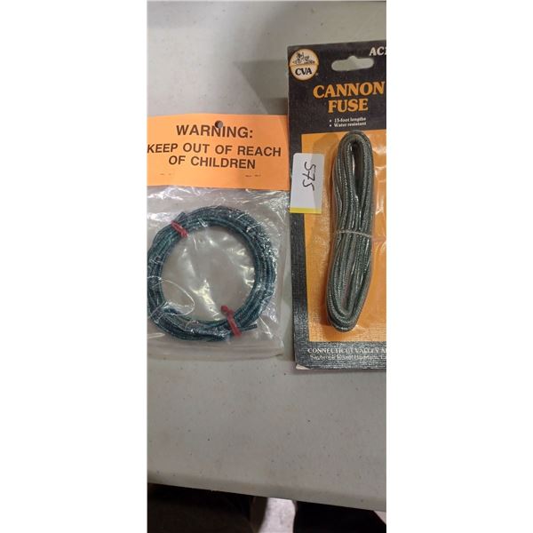 2 PACKAGES OF CANNON FUSE 30 SEC PER FOOT TOTAL 25 FT