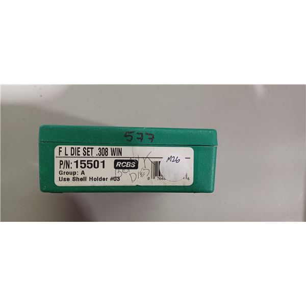 RCBS DIES NEW 308 WIN