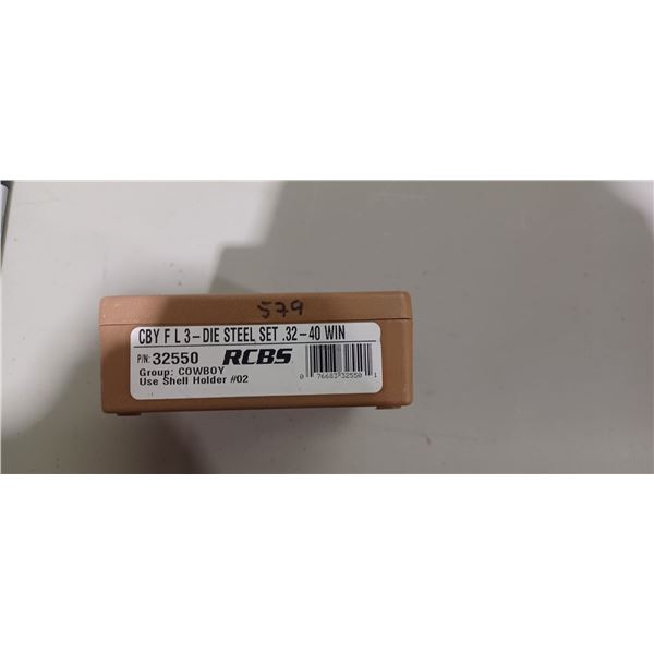 RCBS CYB FL-3 DIE SET 32-40 WIN COWBOY