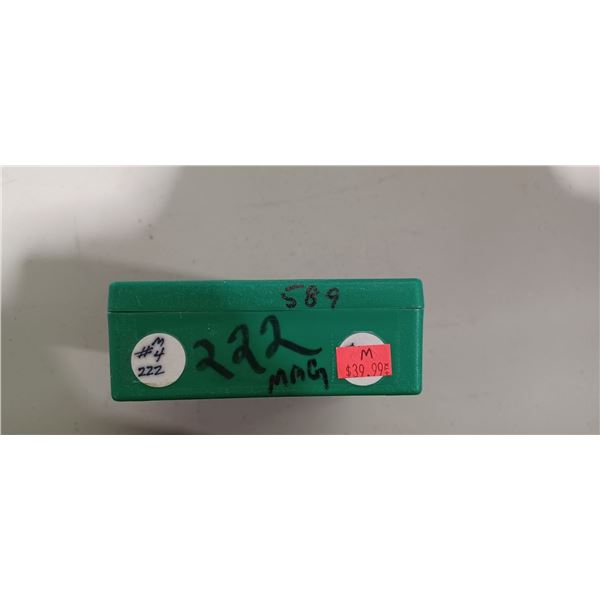 RCBS  DIE SET 222 MAG