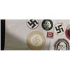 Image 2 : 9 WW II ASSORTED PINS AND BOTTONS