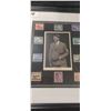 Image 2 : FRAMED WW II HITLER PHOTO AND STAMPS