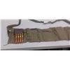 Image 2 : M1 GRAND AMMO BANDALIER C/W 5 - 8 SHOT LOADED CLIPS PAL REQD NO SHIPPING