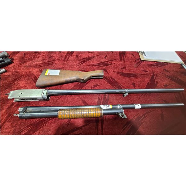 REMINGTON MODEL 10 - TWO BARRELS, STOCK AND RECIEVER - PLEASE SEE IMAGES