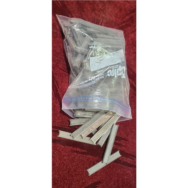 ZIPLOC BAG WITH .308 OR .303 STRIPPER CLIPS