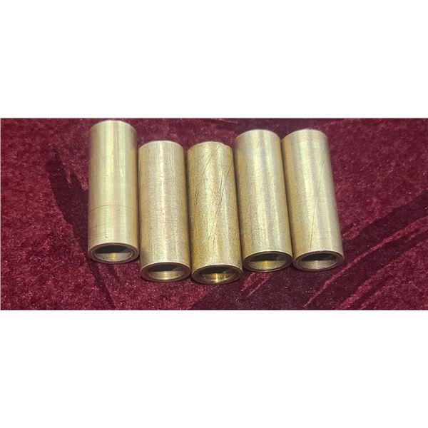 FIVE BRASS 1/2" COLLETS