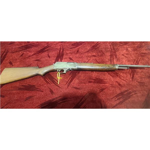 WINCHESTER 1907 351 CAL SEMI AUTO,.NO MAGAZINE, 18 INCH BARREL SN 3100 NO BUTT PLATE TAKE DOWN