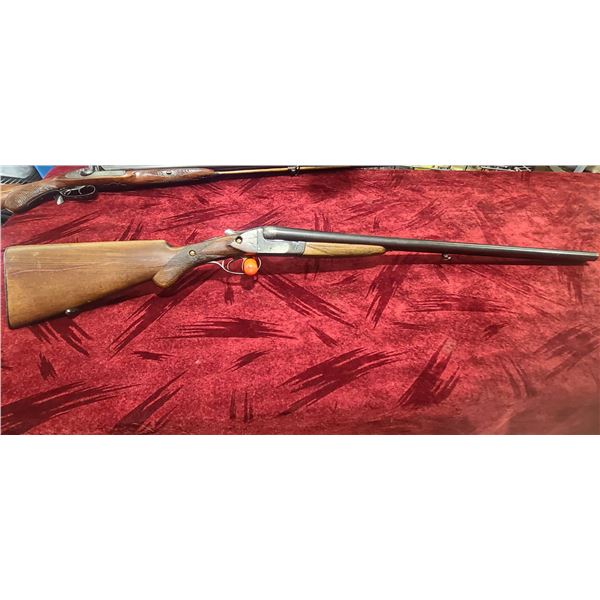FABERQUE 12 GA DOUBLE BARREL SHOTGUN SN 37582 NICE ORIGINAL BUTT PLATE 27 INCH