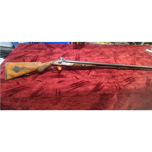 SIKLIGAR 12 GA PERCUSSION DOYUBLE HAMMER GUN 31 INCH SN 6794 NICE CONDITION