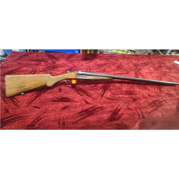 WADE- EXCELSTOR ARMS COMPANY 12 GA DOUBLE BARREL SHOTGUN SN 53279  28 INCH BARREL, GOOD