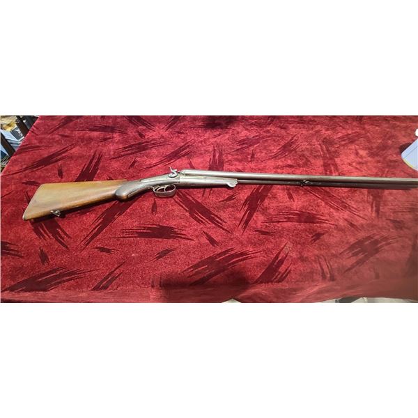HUSQVARNA DOUBLE HAMMEER 12 GA SHOTGUN 27.5 INCH BARREL, C/W ENGRAVING ALL ORIGINAL VERY NICE