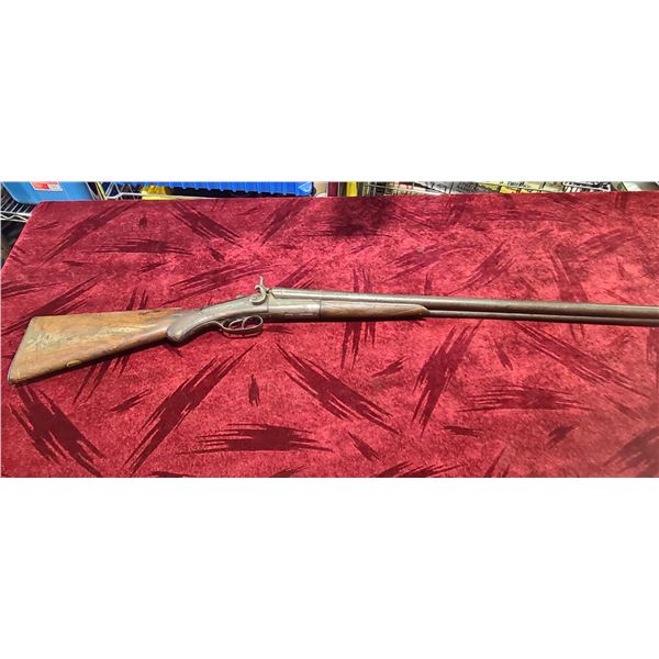 DOUBLE HAMMER SHOT GUN ORIGINAL FAIR CONDITION SN 6254