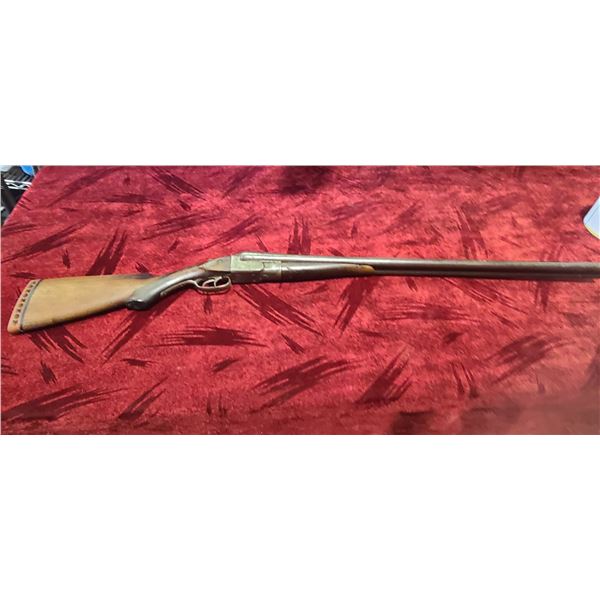 NR DAVIS AND SONS DAMASCUS SHOTGUN 30 INCH SN 19 MATCHING