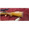 Image 2 : LEFT HANDED SAVAGE MODEL 1100L SERIES J - COMES WITH 4X REDFIELD SCOPE - 24" BARREL - MISSING BEAD O