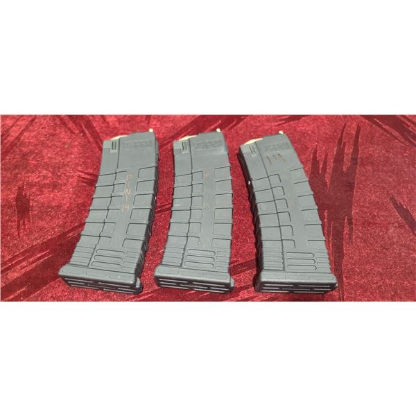 THREE TAPCO RUG.233 MAGAZINES - FITS MINI 14 - PINNED