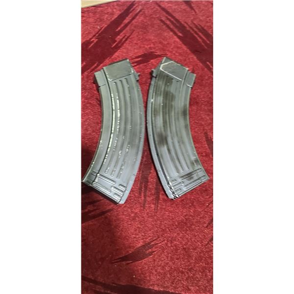 TWO AK47 MAGAZINES - PINNED - KCI-USA MADE IN KOREA