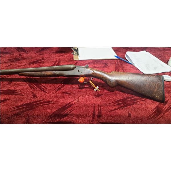 STEVENS SIDE BY SIDE 12GA - ONE MISSING FIRING PIN -  SOME DENTS IN BARREL - 30" BSRREL