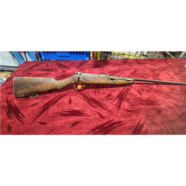 ROSS PARTS GUN 22INCH BARREL C/W BOLT AND BUTT PLATE  (341)