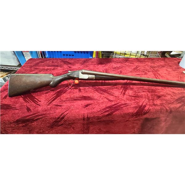 GREENER 12 GA 2 1/2 INCH  CHAMBER SIDE LOCK SN 31341 , 30 INCH, ALL ORIGINAL VERY NICE (D130)