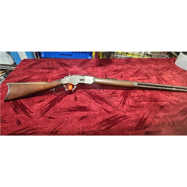 WINCHESTER MOD 1873  44WCF , 23 IN BARREL, IMMACULATE BORE,  EXCELLENT, ALL ORIGINAL (D023)