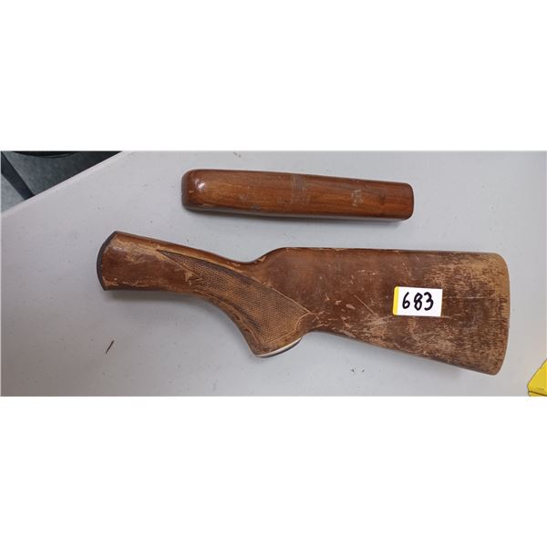 WINCHESTER/ COOEY 840 SHOTGUN STOCK AND FOREND