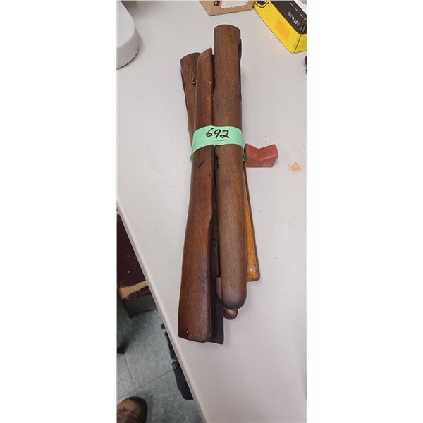 4 LEE ENFIELD  - 3- #1 AND 1 #4 FORENDS