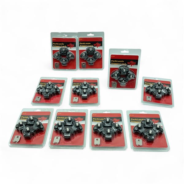 Parklands Trigger Locks, 4 Pack X 10 Qty