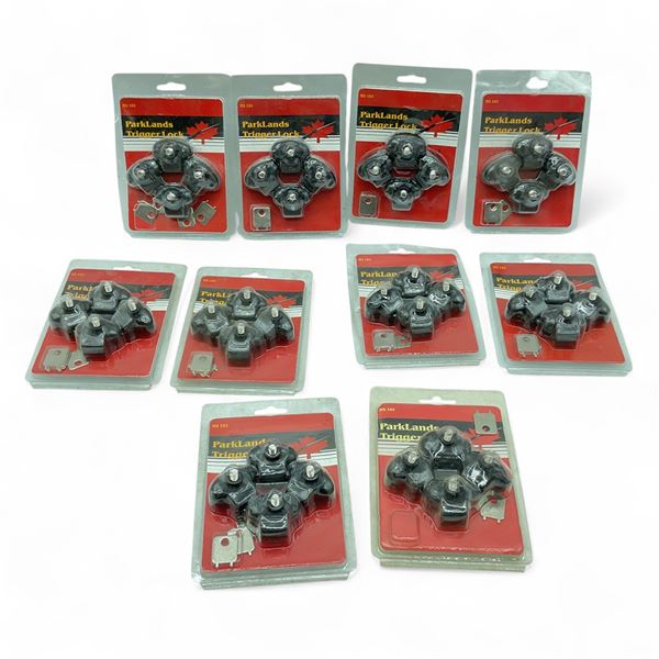 Parklands Trigger Locks, 4 Pack X 10 Qty