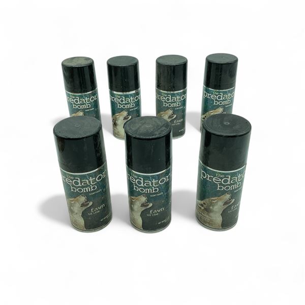 The Predator Bomb Scent Fogger, Fawn Urine, 3 oz Can X 7 Qty