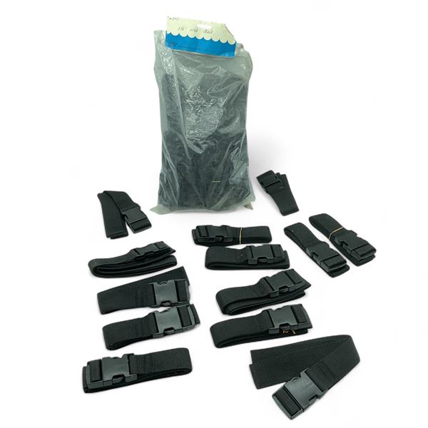 Adjustable 1-1/2" Web Belt, Size: Approximately 48" X Approximately 28 Qty