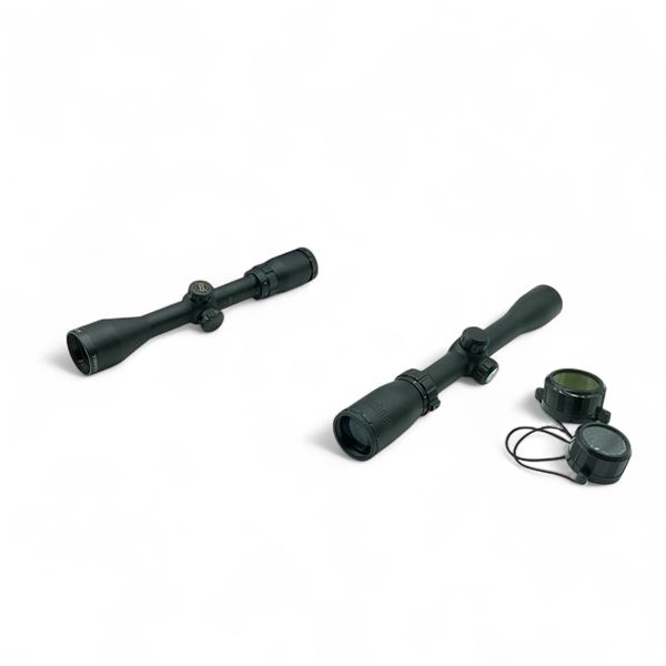 Bushnell Sportsman 3-9x32mm Scope and Bushnell Banner 3-9x40mm Scope with Multi-X Reticle
