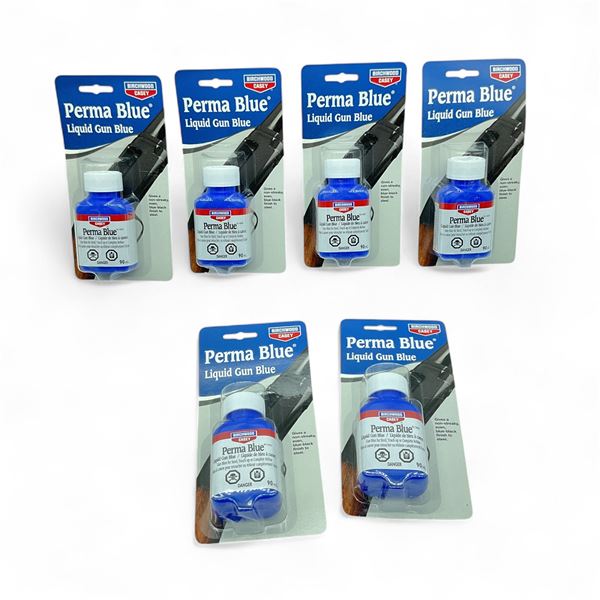 Birchwood Casey Perma Blue Liquid Gun Blue, 90 ml Bottle X 6 Qty