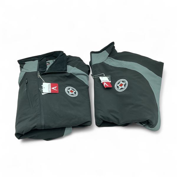 Antigua Optimum Jacket with "Lloyd Libke Law Enforcement Sales" Patch, Size: Extra-Large X 2 Qty