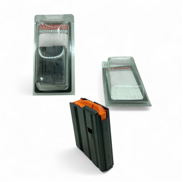 Ruger SR556 .223/ 5.56, 5 Round Rifle Magazine X 2 Qty