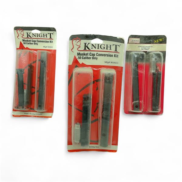Knight Musket Cap Conversion Kit for 50 Cal Only X 3 Qty