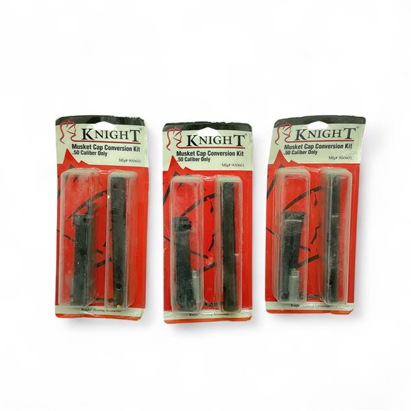 Knight Musket Cap Conversion Kit 50 Cal Only X 3 Qty