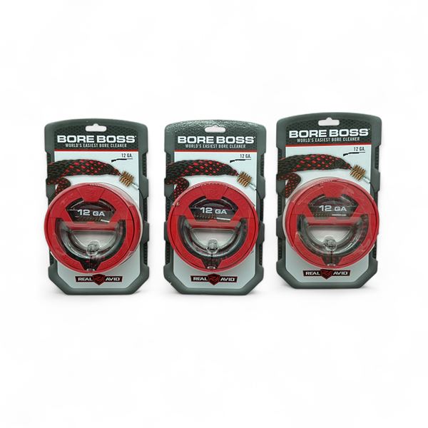 Real Avid Bore Boss 12 Ga Shotgun Cleaning Rope X 3 Qty