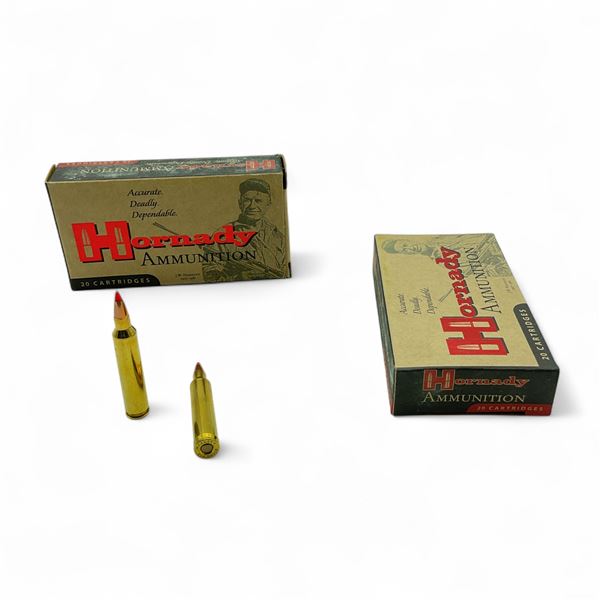 Hornady Varmint Express 204 Ruger, 32 Grain V-Max Ammunition, 40 Rounds